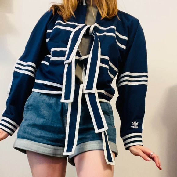 Adidas Jin Won Choi Women's Navy Blue Jacket. XS - Picture 1 of 11